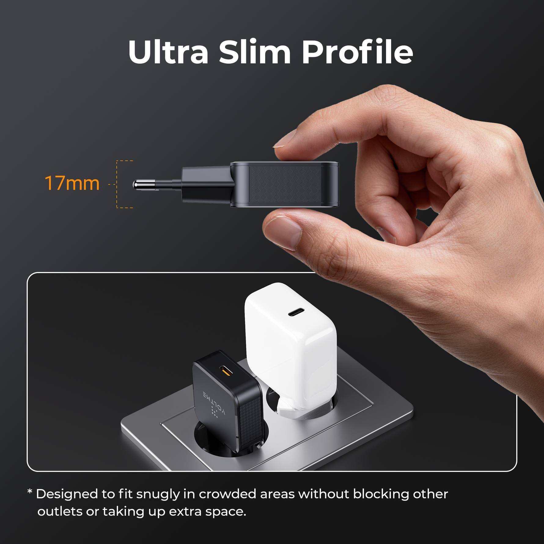Voltme Revo 30W Lite Ultrathin C Wall Charger