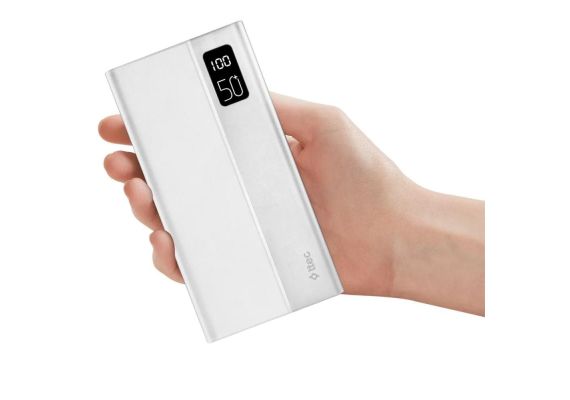 'ttec ReCharger Mega LCD 50.000 mAh PD 20W Powerbank-White