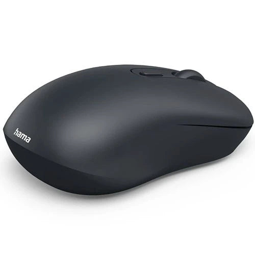 Hama "WM-200" wireless mouse , optical, 4 buttons, silent click, Black