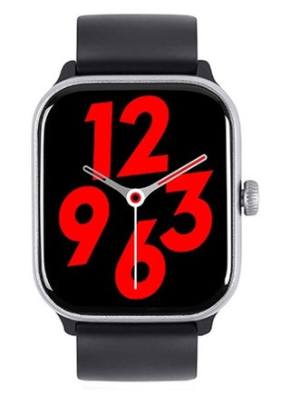ttec Tempus Pro 47mm AMOLED Screen Regtangular Casing Smart Watch, Black