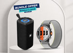 Weofly Conquer 2 Smart Watch + MuveAcoustics Remix Wireless Speaker Bundle — Conquer Your Day in Style