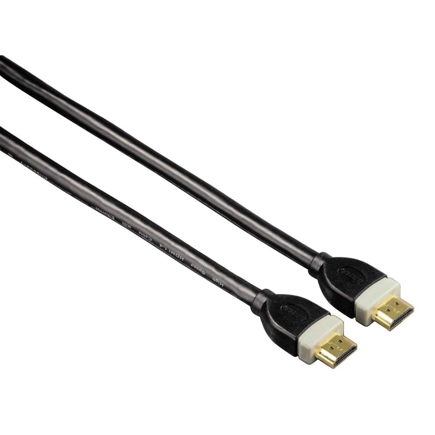 Hama High Speed HDMI™ Cable, Ethernet, gold-plated, double shielded, 5.00 m