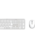 Hama WKM-550 Multi-Device Silent Keyboard and Mouse Set, Dual wireless/Bluetooth, Arabic.