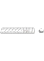 Hama WKM-550 Multi-Device Silent Keyboard and Mouse Set, Dual wireless/Bluetooth, Arabic.