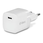 ttec SmartCharger 30W PD USB-C Travel Charger-White