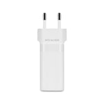 ttec SmartCharger Trio GAN 65W PD Travel Fast Charger 2 USB-C+USB-A-White