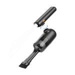 WIWU Wi-Ai002 5X1  Vacum Cleaner ( Suck&Blow ) , Air Pump & Flash Light Black